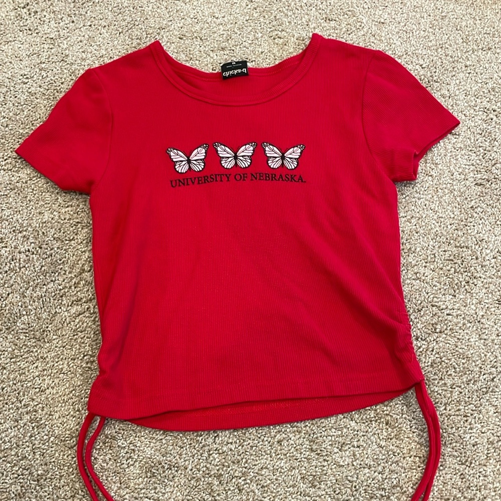 University of Nebraska ribbed tight tank! Size medium